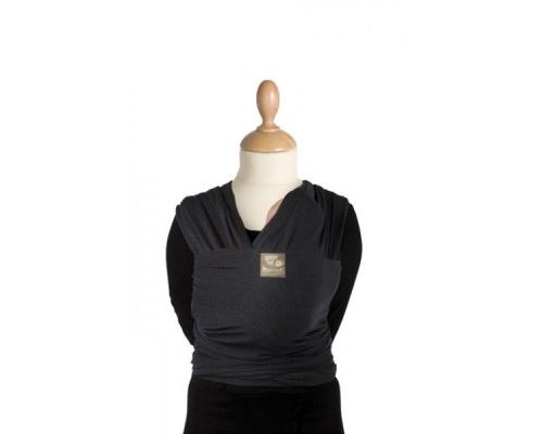 Écharpe de portage tricot-slen bio anthracite babylonia