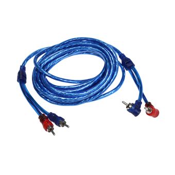 5 Metres Y Separateur Cable Adaptateur Connecteur Cable Cable Audio Pour Voiture 2 Rca A 2 Rca Fiche Cable Bleu Gps Auto Achat Prix Fnac