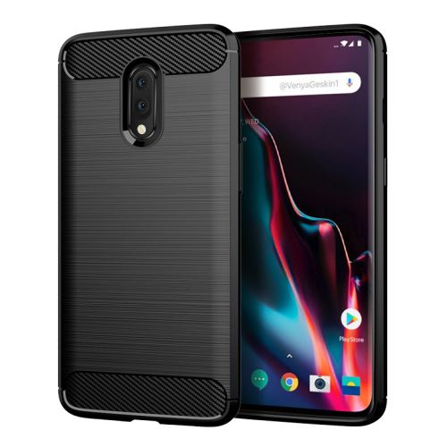 Etui Coque de protection durable souple pour OnePlus 7 - Noir