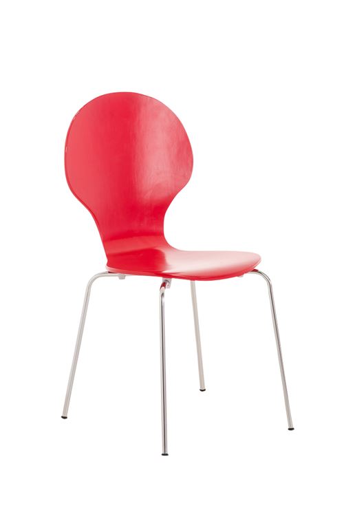 Chaise de visiteur Diego , Rouge