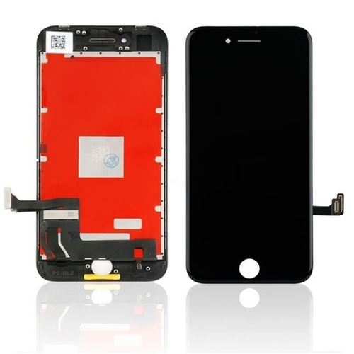 Bloc lcd + tactile pour iphone 8 de couleur noir