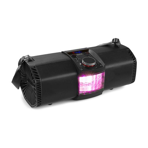 Fenton MDJ150 Party Station Enceinte sono portable Bluetooth - 2x 5,25 - micro + télécommande - 200W - noir