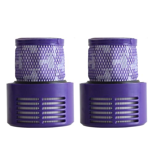 2PC Remplacement Hepa Unité Lavable Filtre Cyclone Total Aspirer V10 Wenaxibe455