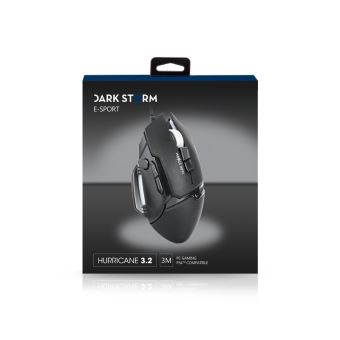 Souris filaire Gaming Under Control Darkstorm Noir