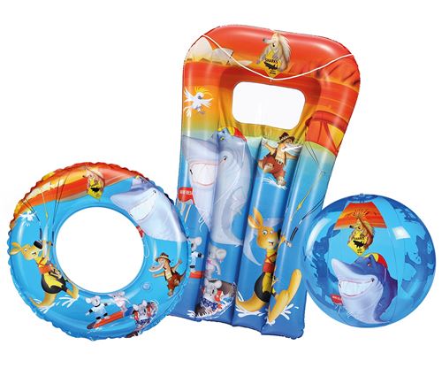 Happy People set Wehnckede jeu aquatique 3 pièces bleu