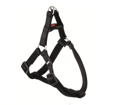 Harnais noir art sportiv plus karlie taille m largeur 25 mm longueur 40/70 cm