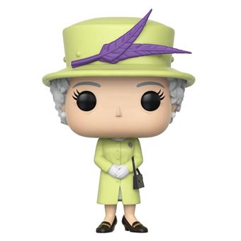 Figurine Funko Pop Royal Family Queen Elizabeth II Tenue verte