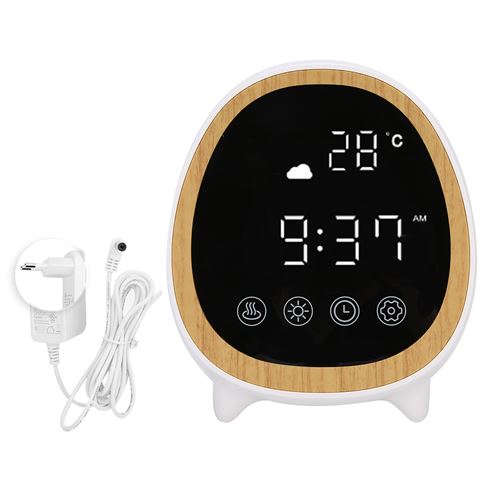 Non Communiqué Blanc/Noir Humidificateur D'air À Brume Fine Intelligente Wifi