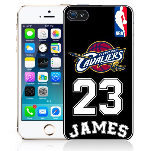 Coque pour iPhone 5C lebron james noir