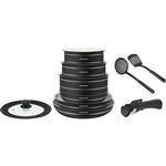 ARTHUR MARTIN AM2026 Batterie de cuisine 10 pieces - Revetement ceramique - Tous feux dont induction
