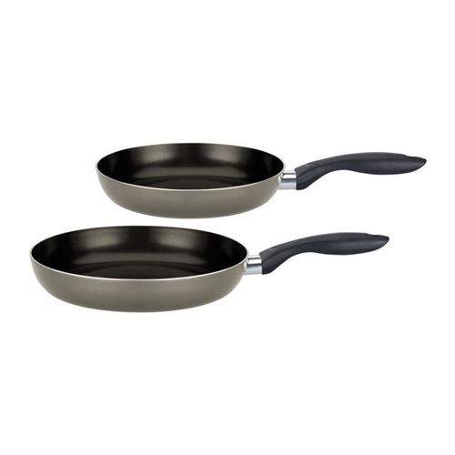 Gsw 409414 2 Poeles Bratfit - 24 Et 28 Cm - Revetement Antiadhesif - Tous Feux Hors Induction