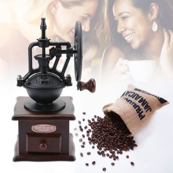 Moulin à café manuel, machine à moudre les grains de café à la