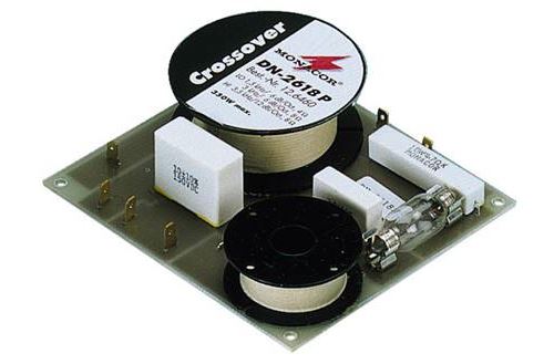 Filtre 2 voies pour haut-parleur 8 Ohms Monacor DN-2618P