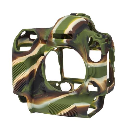 EASYCOVER by Bilora Coque de protection en silicone pour Nikon D5 Camouflage/noir