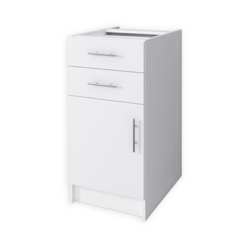 OBI Meuble bas de cuisine L 40 cm - Blanc mat