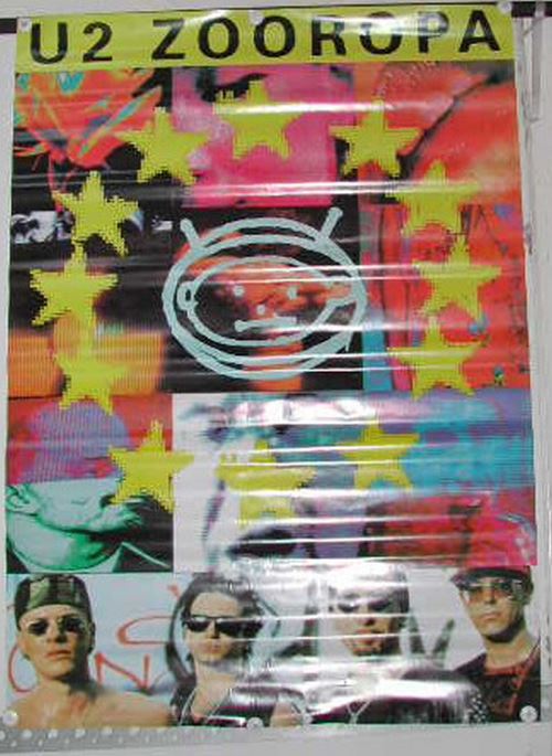U2 - 59x83 cm - AFFICHE / POSTER
