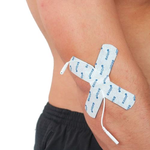 2 electrodes ARTICULATIONS pour electrostimulateur TENS EMS | connexion 2mm