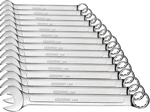 Gedore RED 3300993 Combination Wrench Set 15 Pieces 6-32 mm
