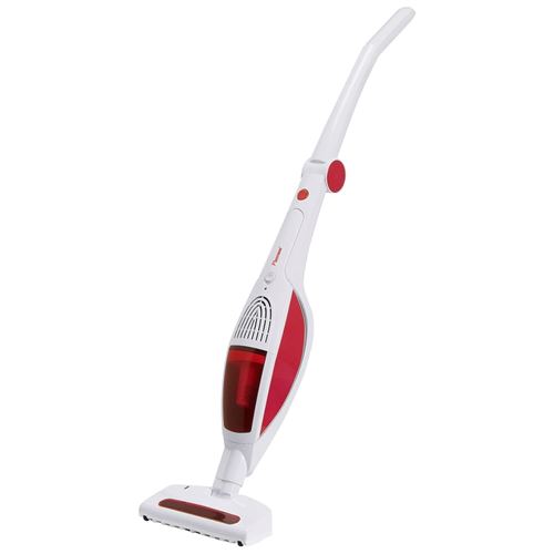 Bestron AVC1000R 2-in-1 draadloze stofzuiger (rood/wit)