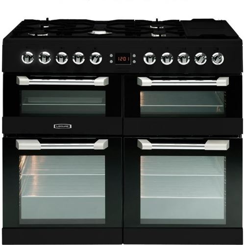 Leisure Cuisinemaster CS100F520K - cuisinière - pose libre - noir