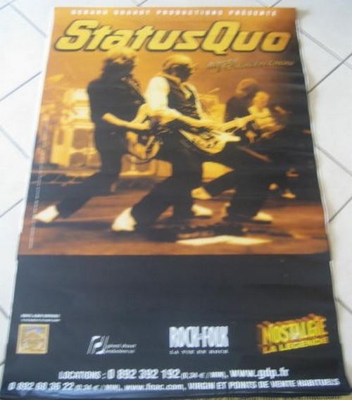 Status Quo - 80x120 cm - AFFICHE / POSTER