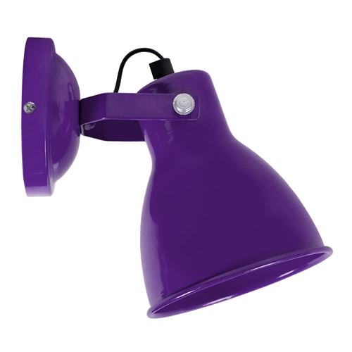 Applique Broadway - Métal violet - E14 40W