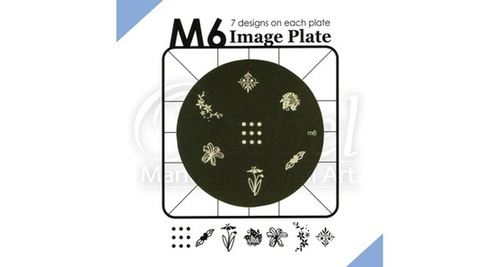 Plaque pochoir konad - m6