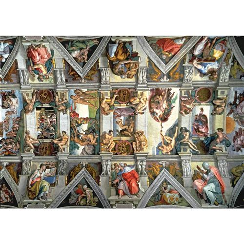 Puzzle 6000 Pièces : Michel Ange : La Chapelle Sixtine, Trefl
