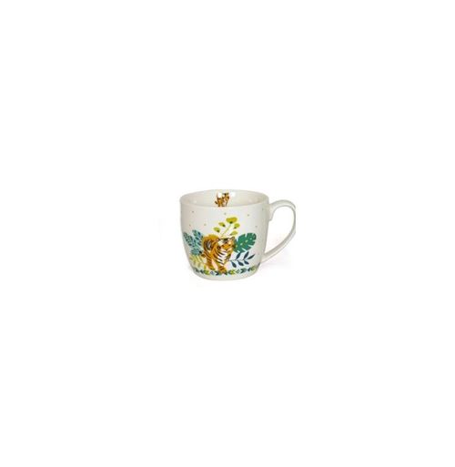Mug Tigre - 380 ml - Blanc
