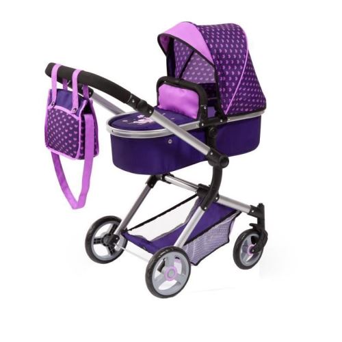 BAYER Poussette Landau Combi Pour Poupée Violet