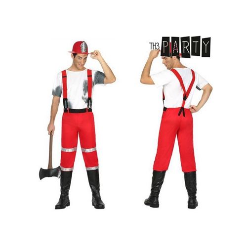 Déguisement pour Adultes Sapeur-pompier (Taille XL)