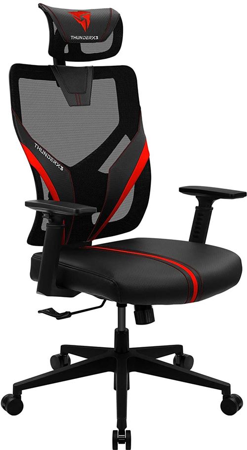 Chaise de jeu ThunderX3 YAMA1B 135º - Rouge