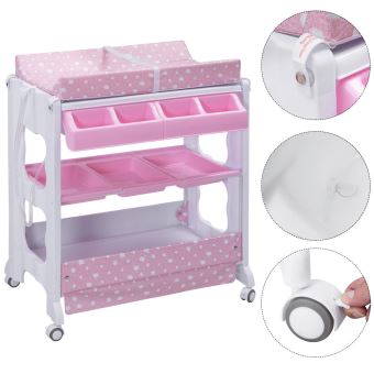 Table A Langer Avec Baignoire Bebe Rangement Matelas A Langer Commodes Et Plans A Langer Achat Prix Fnac