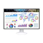 EIZO FlexScan EV3285-WT - Met FlexStand - LED-monitor - 31.5" - 3840 x 2160 4K - IPS - 350 cd/m² - 1300:1 - 5 ms - 2xHDMI, DisplayPort, USB-C - luidsprekers - wit