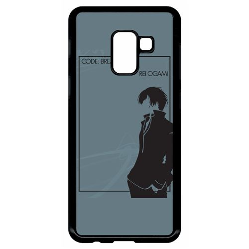 Coque My-Kase pour Galaxy A8 (2018) - code breaker rei ogami - Plastique Noir