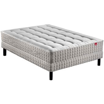 -2144€23 sur Ensemble matelas ressort bonsai sommier pieds ...