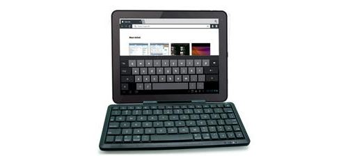 Mini Clavier Clavier Sans Fil Bluetooth Multimédia Bluetooth / Support Universel pour Tablette iPad