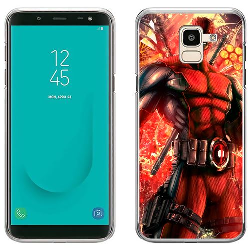 Coque pour Samsung Galaxy J6 -  Deadpool Comic