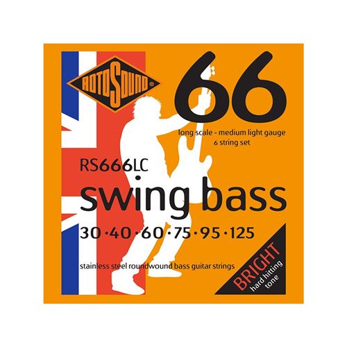 Rotosound Rs666lc Swing Bass - Jeu De 6 Cordes Basse - 30-125 - Image 2