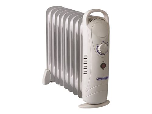 Mesko Ms 7805 - Radiateur À Huile - Mobile, Pose Au Sol - 1000 Watt