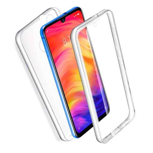 Coque pour Xiaomi Redmi Note 7/Note 7 Pro, Coque Avant arrière Note 7 ,360 degrés full body Note 7
