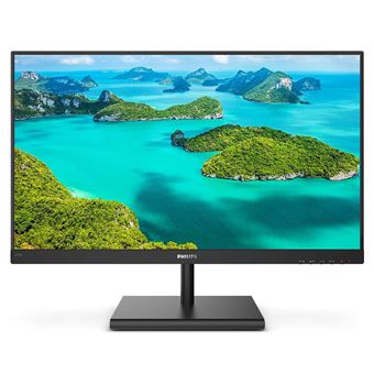 Philips E-line 245E1S - Écran LED - 24" (23.8" visualisable) - 2560 x 1440 QHD @ 75 Hz - IPS - 250 cd/m² - 1000:1 - 4 ms - HDMI, VGA, DisplayPort - noir texturé