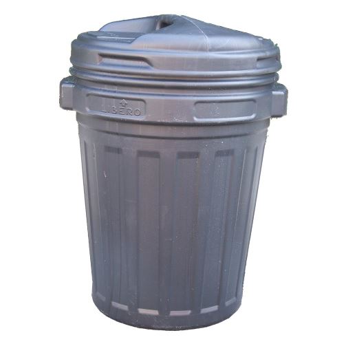 Seau poubelle avec couvercle à visser 70 l noir 305 nuova pl