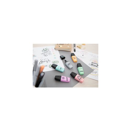 STABILO Surligneur BOSS MINI Pastellove 2.0,présentoir de 50