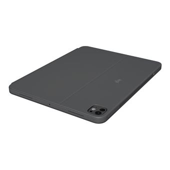 Logitech Combo Touch - Clavier et étui - avec trackpad - rétroéclairé - Apple Smart connector - QWERTY - Nordique (Danois/Finnois/Norvégien/Suédois) - graphite - pour Apple 13-inch iPad Pro (M4) - 1