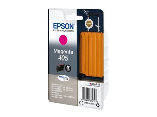 Cartouche d'encre originale epson n&ordm; 405 magenta (8 unit&eacute;s)
