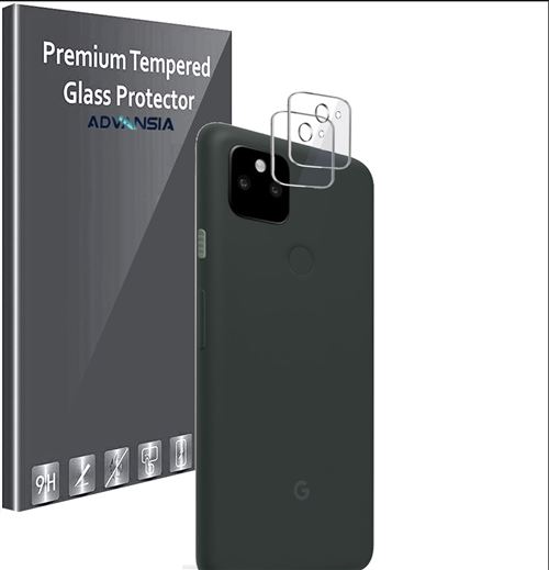 Advansia verre trempé arriere pour Google Pixel 5A [X2] pieces