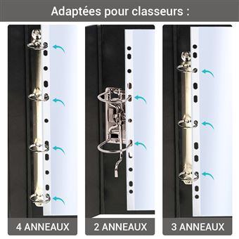 30 Pochettes Plastique Transparentes Avec étiquettes - 16 X 11,5 Cm - Imperméables - Bouton Pression - Pour Documents, Factures, Photos