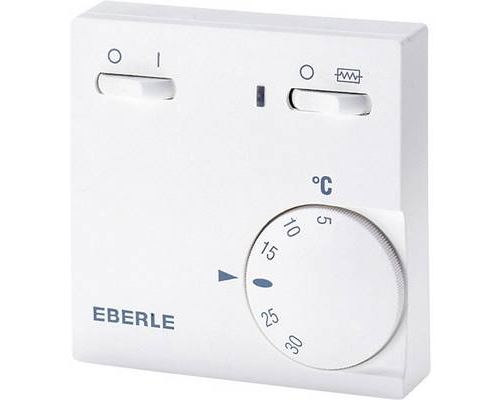 Eberle 111110351100 RTR-E 6181 Indoor Thermostat, Surface-Mount, 1 pc.