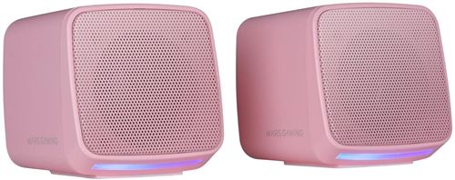 Mars Gaming MS-PRO RGB Flow Enceintes avec boîtier de commande 10W Rose - Image 4